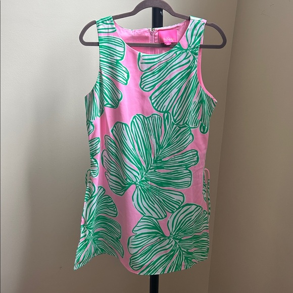 Lilly Pulitzer, Donna Romper. Mandeville Baby , Who let the Fronds Out Size 10 - Picture 3 of 7